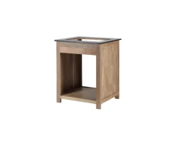 Online Meuble avec plateau granit pour four et plaques de cuisson 