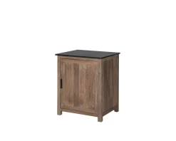 Clearance Meuble bois massif de cuisine 1 porte 