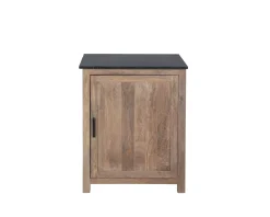 Clearance Meuble bois massif de cuisine 1 porte 