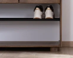 Discount Meuble à chaussures en manguier massif