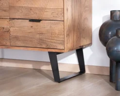 Hot Meuble de rangement bas 160 cm avec tiroirs