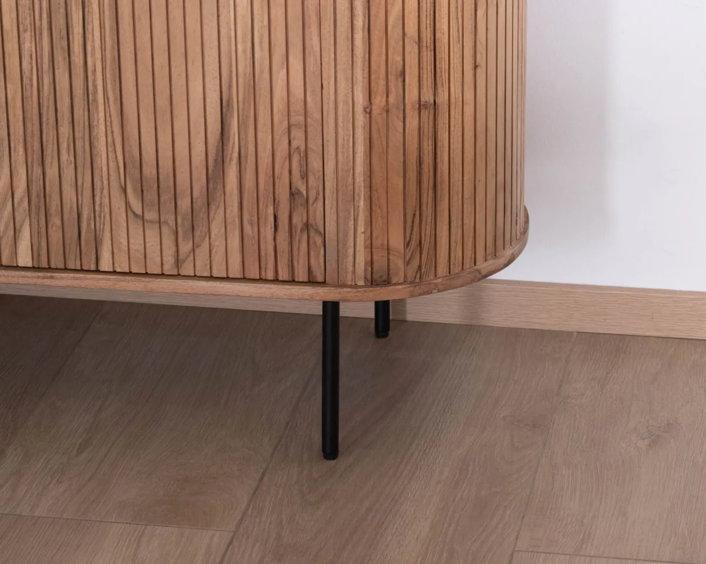 Discount Meuble de rangement design rétro "Bopee" étagères avec éclairage LED Rangement|Buffet Et Bahut