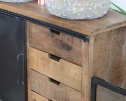 Online Meuble de salle de bain porte coulissante "Caractère" Meuble Sous Vasque