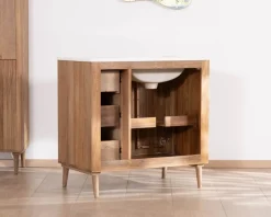 Discount Meuble simple vasque 90 cm
