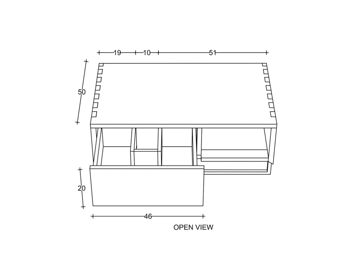 New Meuble sous vasque suspendu en teck avec porte serviette 80 cm "Tika" Meuble Sous Vasque