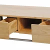 Outlet Meuble sous vasque suspendu en teck avec porte serviette 140 cm "Tika" Meuble Sous Vasque