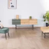 Best Meuble télé design métal noir bois bicolore "Elegancy" 150 cm Meuble Télé