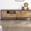Online Meuble télé industriel en acacia 180 cm "Baltik" Meuble Télé