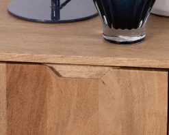 Clearance Meuble TV 170 cm en manguier massif style scandinave 