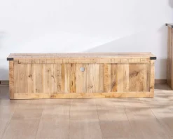 Online Meuble TV 180 cm à portes coulissantes métal et bois