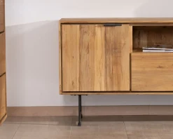 Hot Meuble TV en teck recyclé