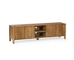 Best Meuble TV rétro-chic en manguier massif naturel 180 cm « Sicaly » Meuble Télé