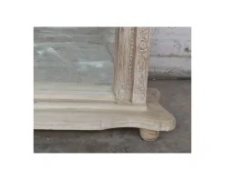 Clearance Miroir indien avec cadre bois sculpté modèle unique 