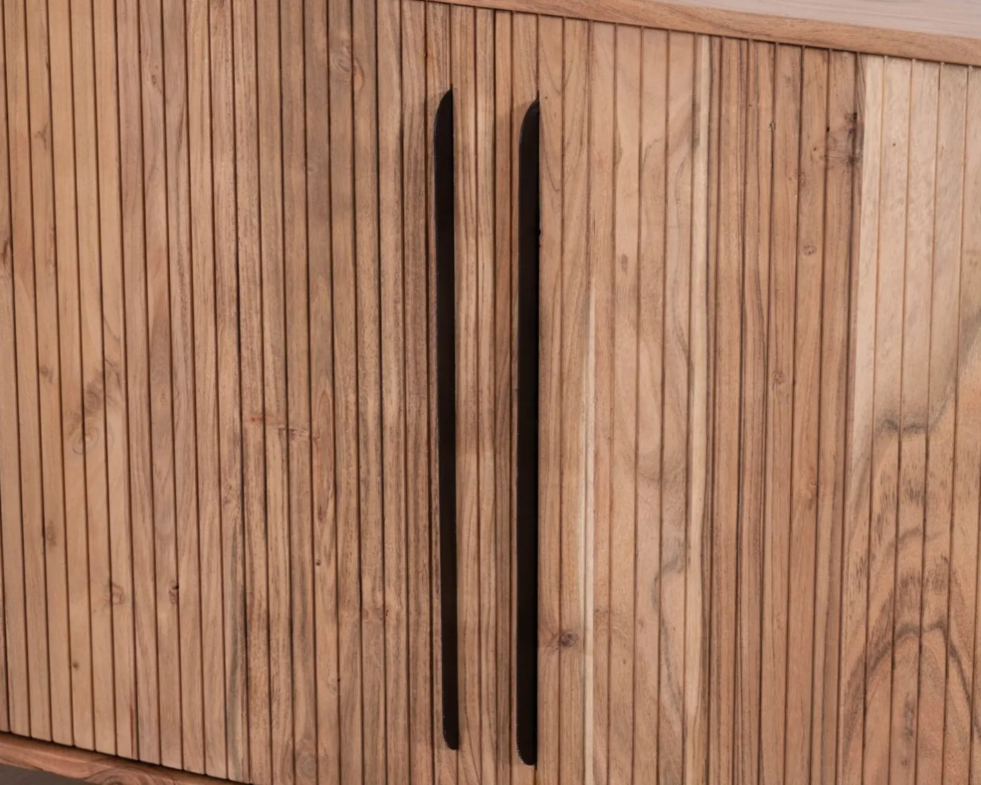 Outlet Petit buffet 145 cm en acacia esprit rétro "Bopee" Buffet Et Bahut