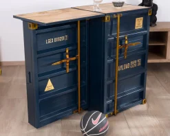 Hot Petit meuble de bar modulable esprit conteneur