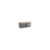 Discount Rangement vitré à suspendre structure métal et plateau bois massif "Black Cook" Vitrine Et Argentier|Eléments De Cuisine