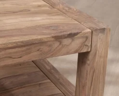 Best Table basse carrée à double plateau