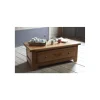 Online Table basse chêne massif "Amélie" Table Basse Rectangulaire