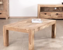 Sale Table basse en palissandre "Kalanohé" 120 cm Table Basse Rectangulaire