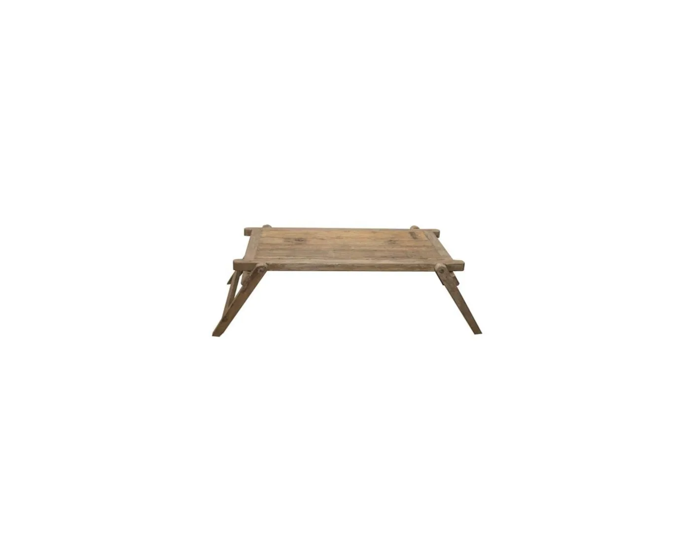 New Table basse lit militaire en bois recyclé "Népalaise" Table Basse Rectangulaire