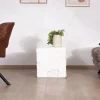 Online Table d'appoint design cube en oxyde de magnésium "Ios" Bout De Canapé|Sellette