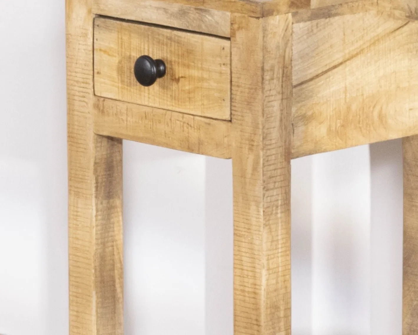 Sale Table de chevet structure ouverte et 1 tiroir "Manoha" en manguier H 60 cm Bout De Canapé|Table D'Appoint