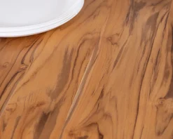 Discount Table de repas contemporaine en bois 200 cm