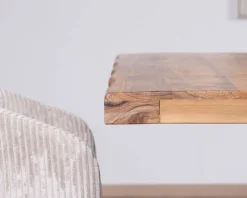 Discount Table de repas contemporaine en bois 200 cm