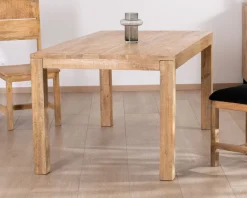 Best Table de repas en manguier 160 x 90 cm "Manoha" Table À Manger Rectangulaire
