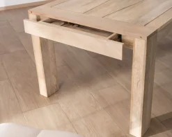 Hot Table de repas extensible 160 à 250 cm en manguier