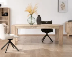 Hot Table de repas extensible 160 à 250 cm en manguier