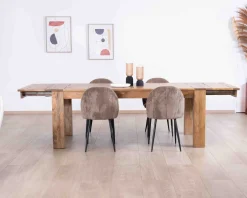 Online Table de repas extensible 200 à 290 cm 