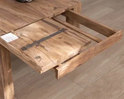 Outlet Table de repas extensible en palissandre "Kalanohé" 180 cm Table À Manger Rectangulaire