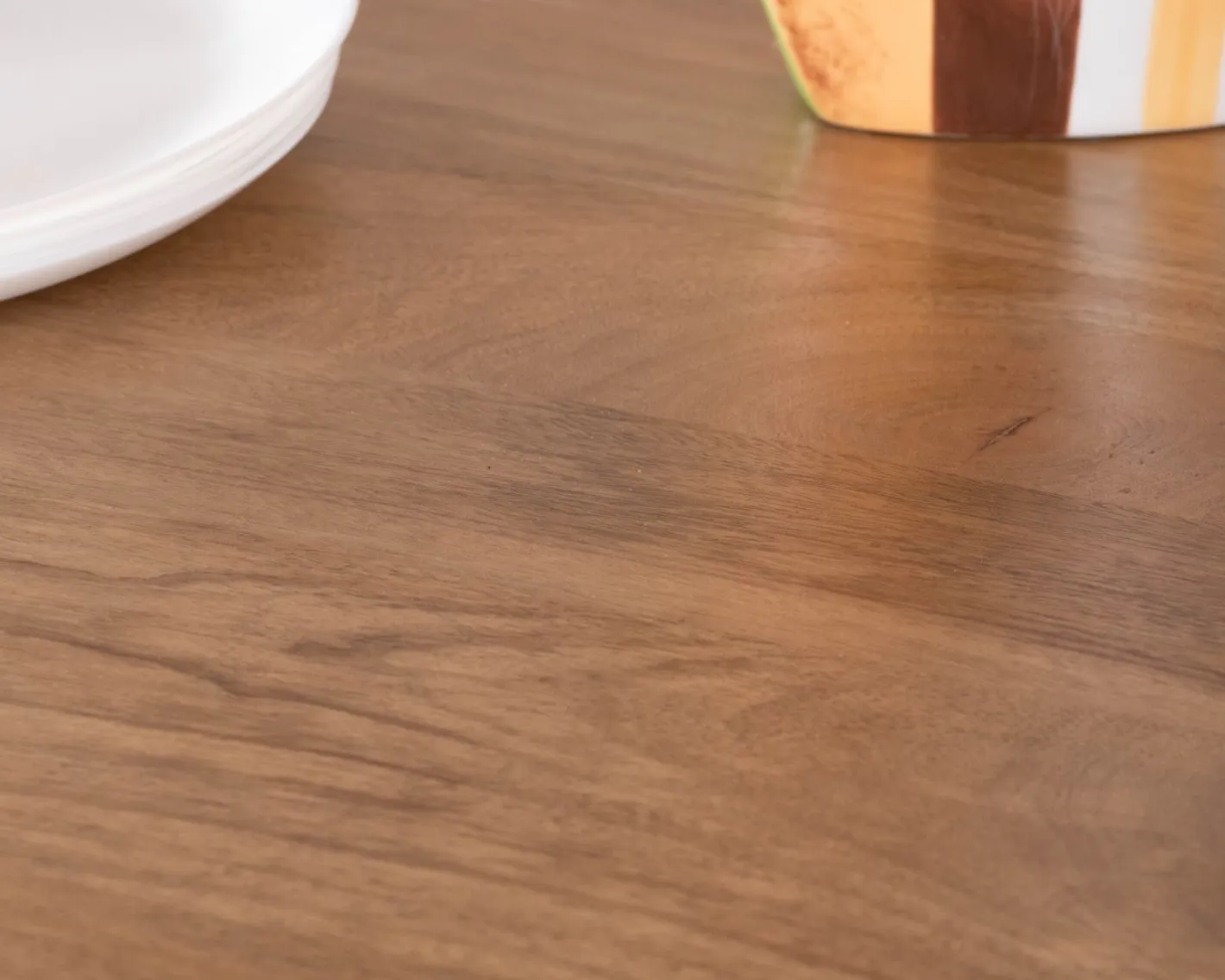 Online Table de repas extensible esprit rétro 180 cm en manguier massif naturel "Odely" Table À Manger Rectangulaire