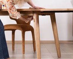Online Table de repas extensible esprit rétro 180 cm en manguier massif naturel
