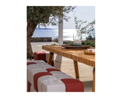 Outlet Table de repas extérieure en teck massif 200 cm