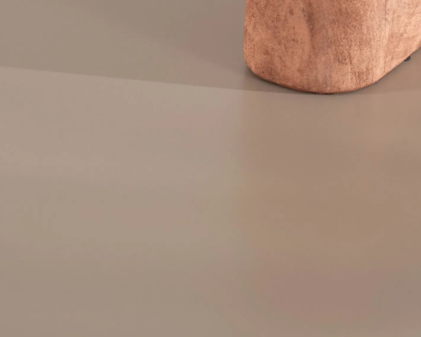 Table de repas ovale 180 cm design moderne et épuré beige "Odyna" Table À Manger Ronde Ou Ovale