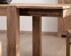 Outlet Table de salle à manger extensible en palissandre