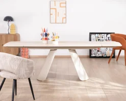 Discount Table extensible 160 à 240 cm rétro chic