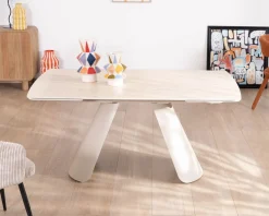 Discount Table extensible 160 à 240 cm rétro chic