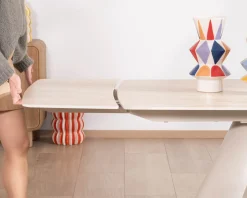 Discount Table extensible 160 à 240 cm rétro chic