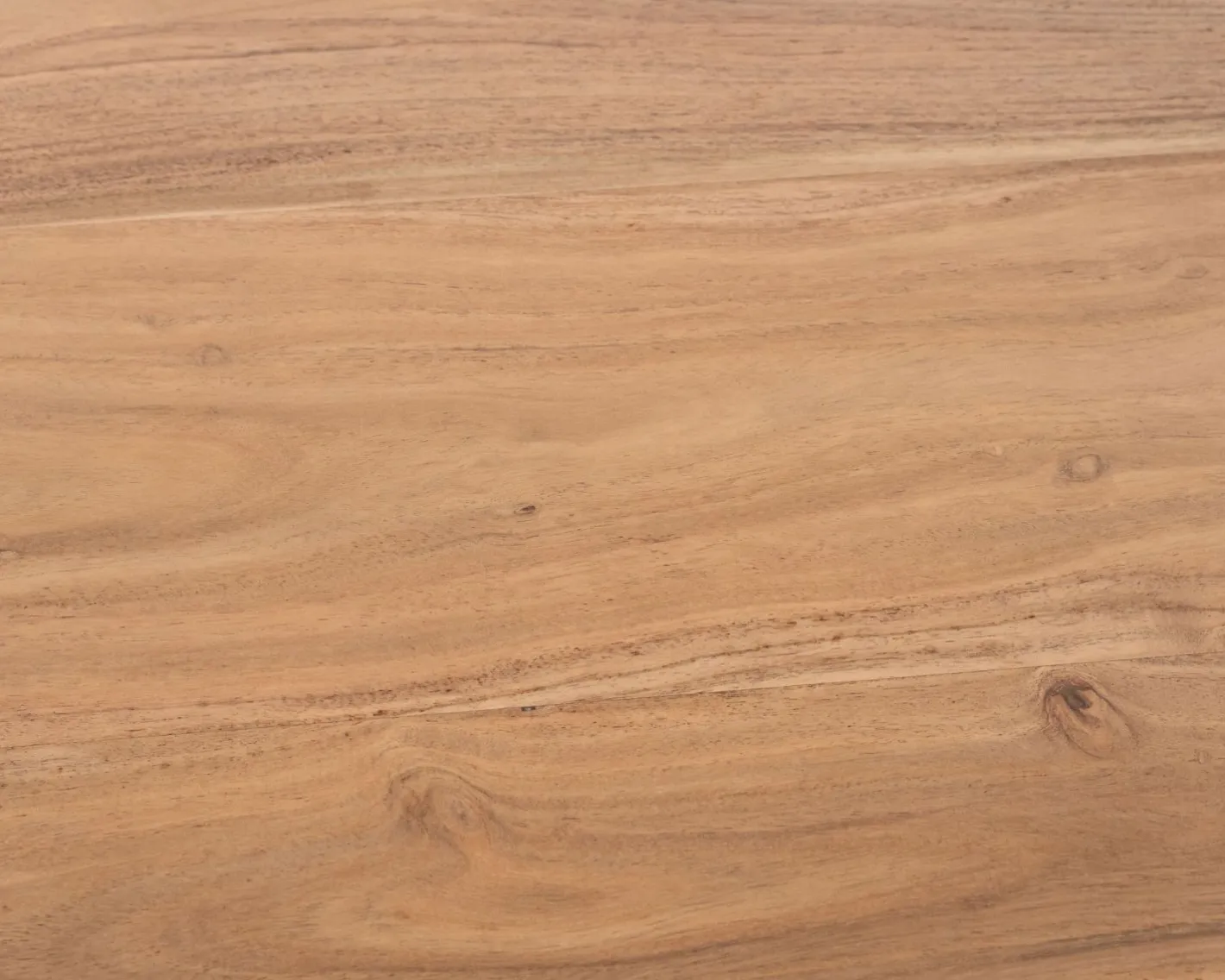 Online Table ronde en acacia style rétro "Boomer" diamètre 100 cm Table À Manger Ronde Ou Ovale