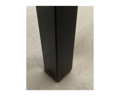 Hot Tabouret de bar en métal et bois exotique