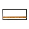 Hot Étagère 1 tablette en teck recyclé et métal "Ulva" Rangement|Décoration