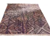 Sale Tapis esprit aztèque motif imprimés en coton "Cocoon" 120x180cm Décoration