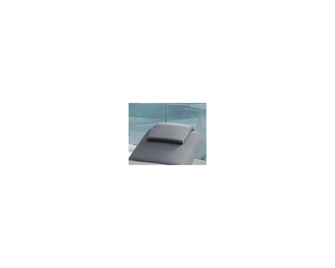 Discount Têtière en tissu bleu pour chaise longue "Nusa Pedina" Bain De Soleil