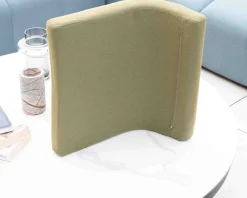 Outlet Têtière en tissu vert pour bain de soleil 