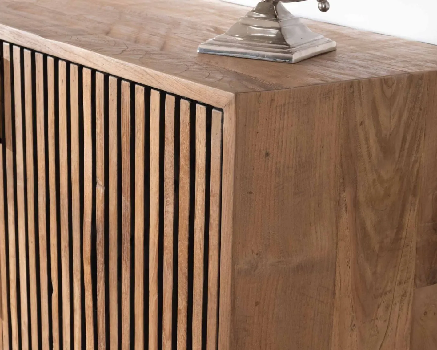 Outlet Vaisselier en teck recyclé "Opland" style rétro Vaisselier|Buffet Et Bahut